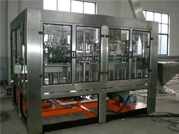 Automatisk glasflaske vandpåfyldningsmaskine