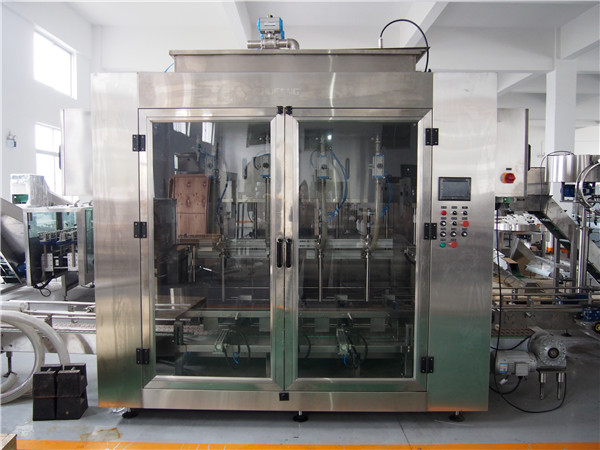 Automatisk fyldemaskine til fødevareolie og pakke til olivenolie