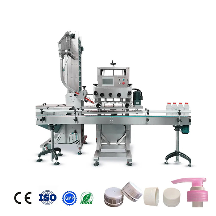 Komplet automatisk glasflaskehætte til shampoo