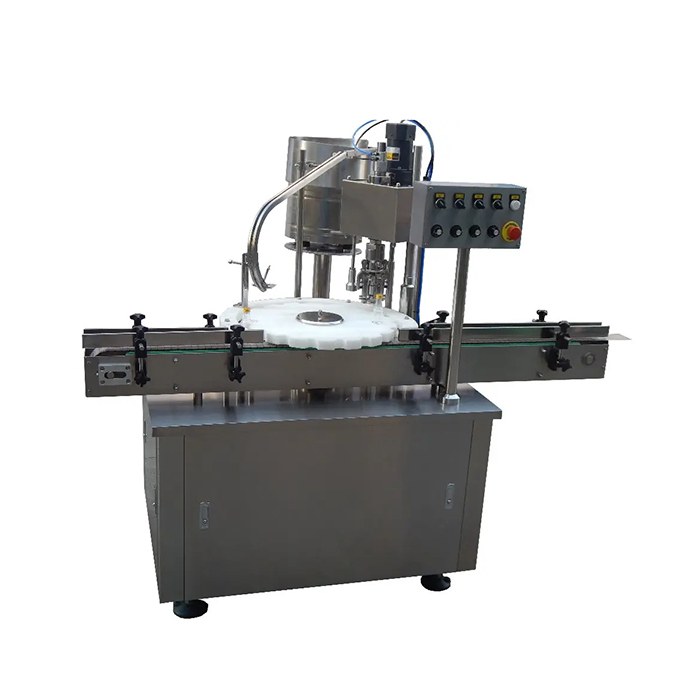 Højhastighedsmælkeflaske Rotary Capping Machine