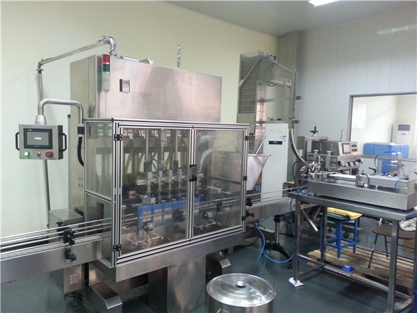 6-leder automatisk motoroliepåfyldningsmaskine