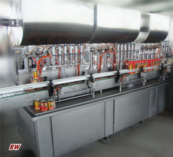 Dobbelthovedet fuldautomatisk Chili Paste Filling Machine