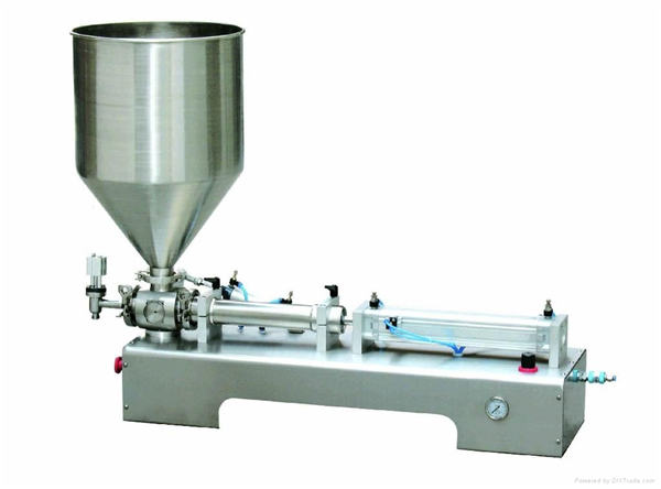 Halvautomatisk Calamine Lotion Paste / Liquid Bottle Filling Machine 