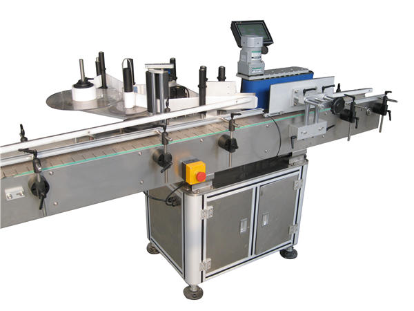 Automatisk mærkat Producent af etiketteringsmaskine med rund flaske